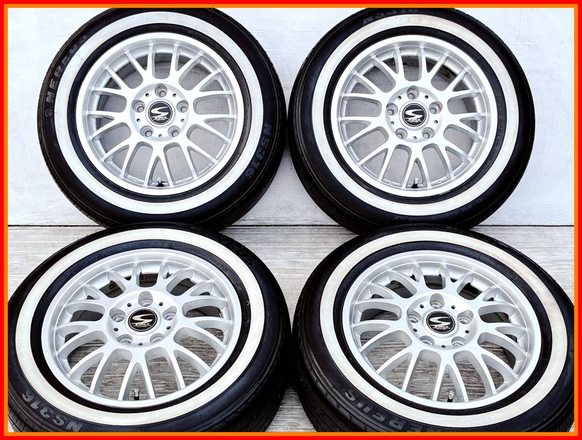 未使用】ホワイトリボンタイヤ☆165/65R13セット☆155/65R13・145 