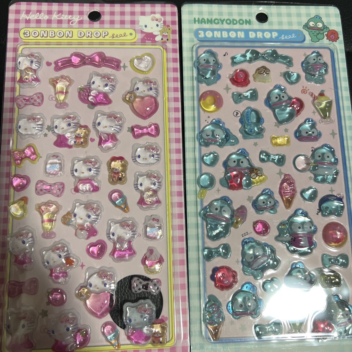 中古】1999年 レア ポムポムプリン ビニール＆ワイヤー 編み編み 小物