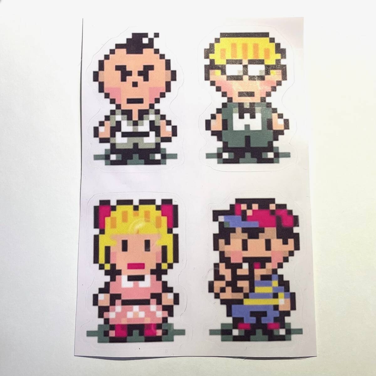 新品】【新品】MOTHER2 マザー2 非売品 レア ステッカー シールセット