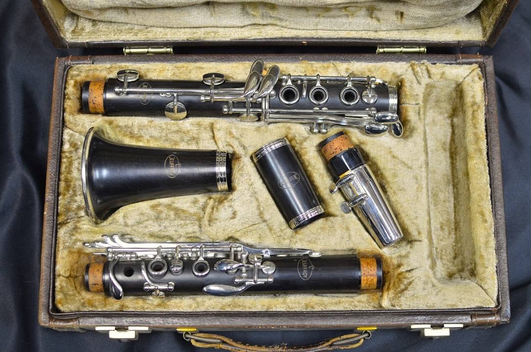 中古】1円 Marienar JEUFFROY トランペット クラリネット 管楽器 計2点