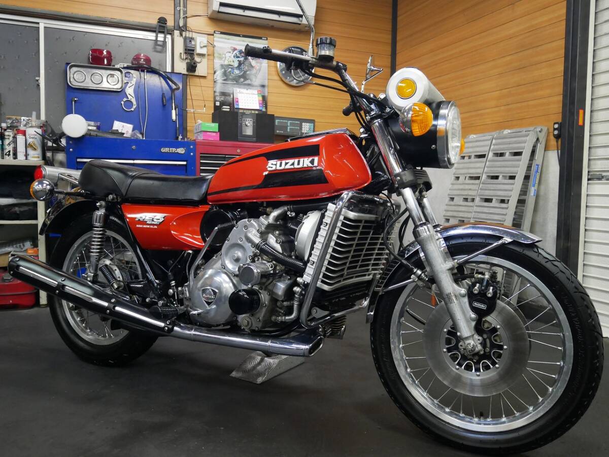 スズキ SUZUKI RG50E 旧車 レストアベース エンジンOKの落札情報詳細