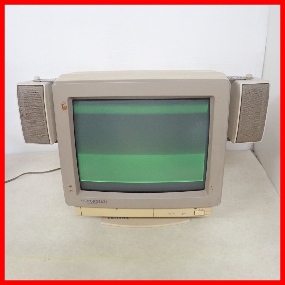 ☆IBM 2236-04N 15インチ CRT ブラウン管モニター☆中古品の落札情報