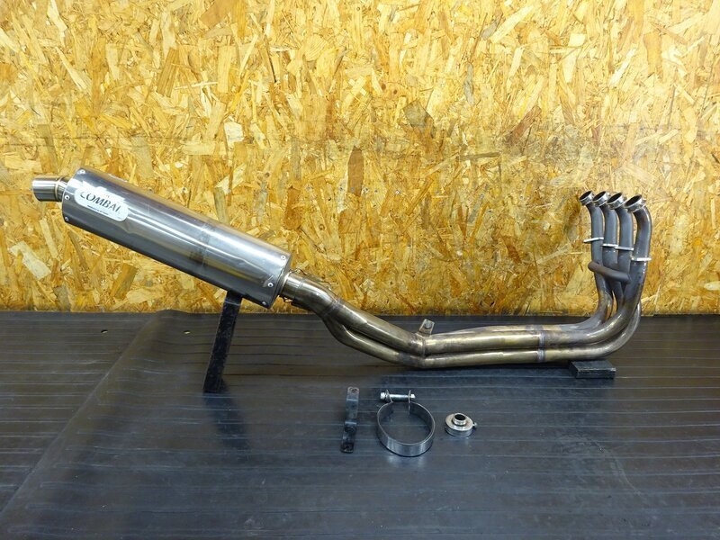 VTR250 2本出し サイレンサー付 sp忠男 スーパーコンバット マフラーの