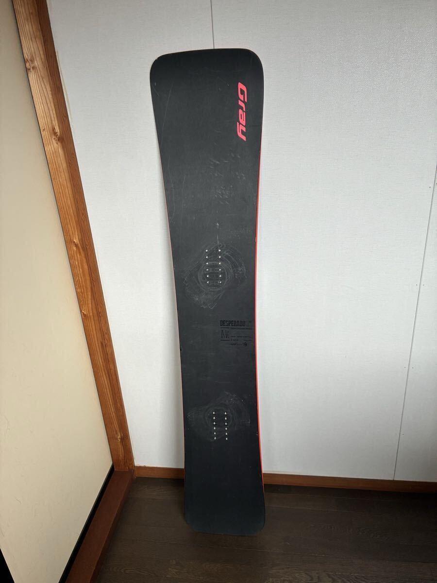 19-20 GRAY DESPERADO TiC 2n 151 グレイ スノーボード デスペラード