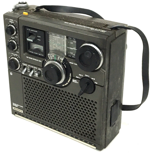 ☆綺麗☆アウトドアスカイセンサー☆ソニーSONY☆ICF-6000☆BCLラジオ