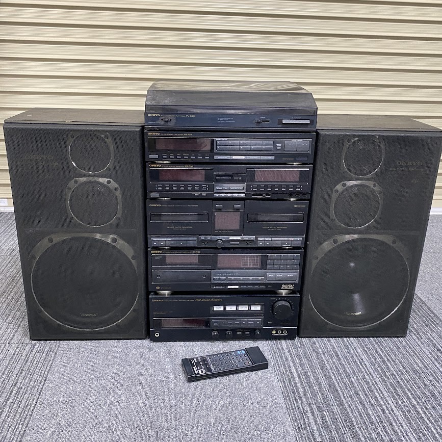 通電確認済み】AIWA システムコンポ LX-55 DX-77 MX-55 TX-77 FX-W55