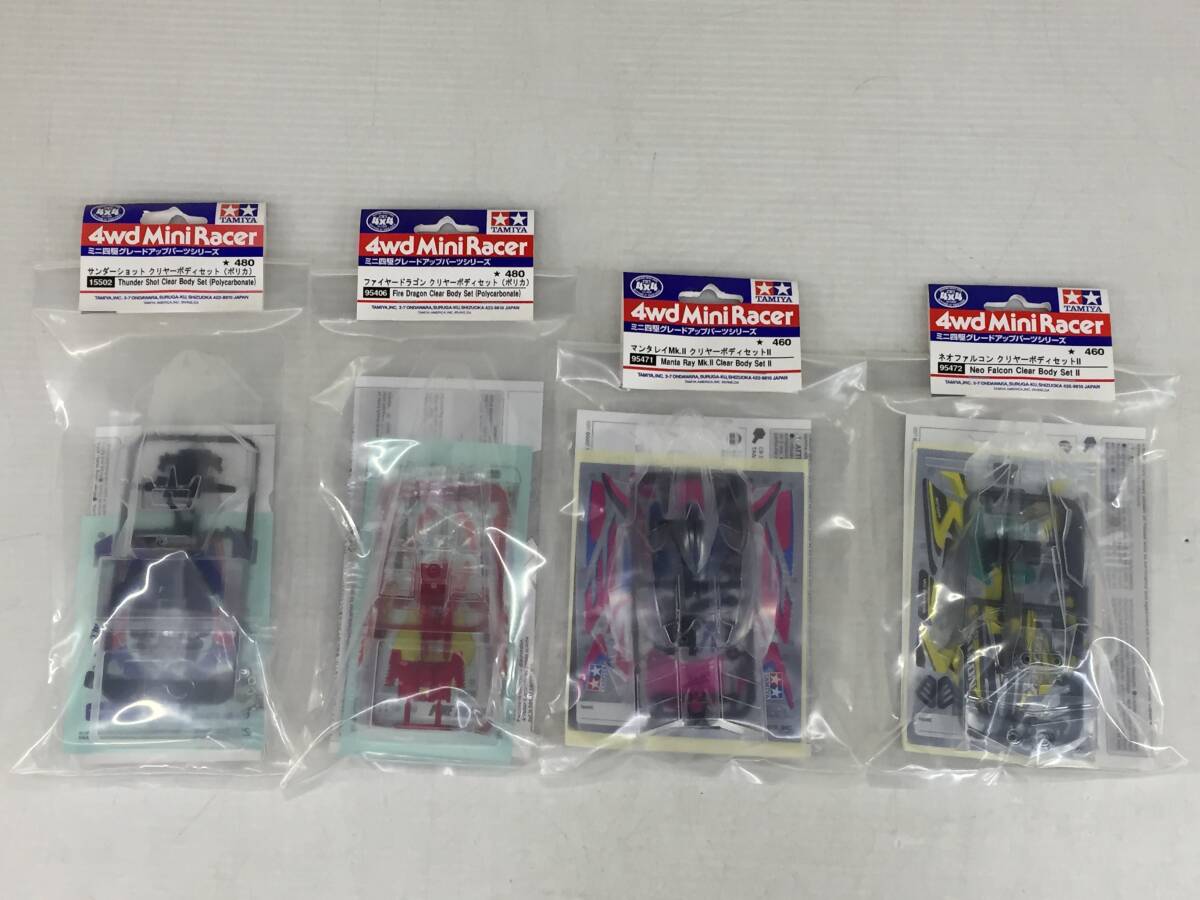 新品】ミニ四駆 クリヤーボディ ネオファルコン 限定 ポリカ 塗装