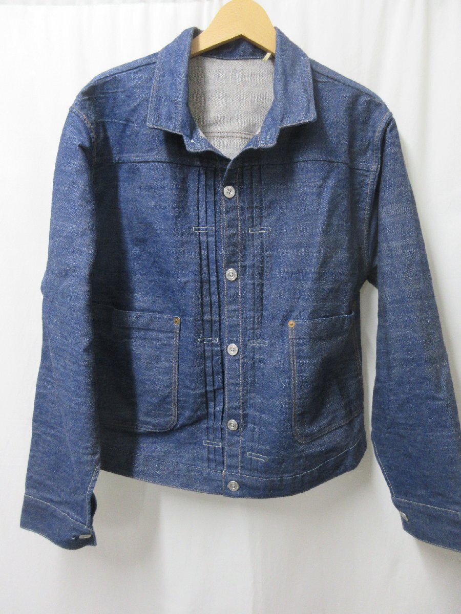 LEVIS VINTAGE CLOTHING LVC TRIPLE PLEAT BLOUSE L トリプルプリーツ
