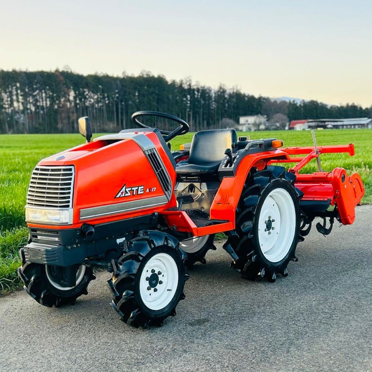 新潟発】クボタ トラクター アステ A-17 17馬力 4WD 自動水平 オート 