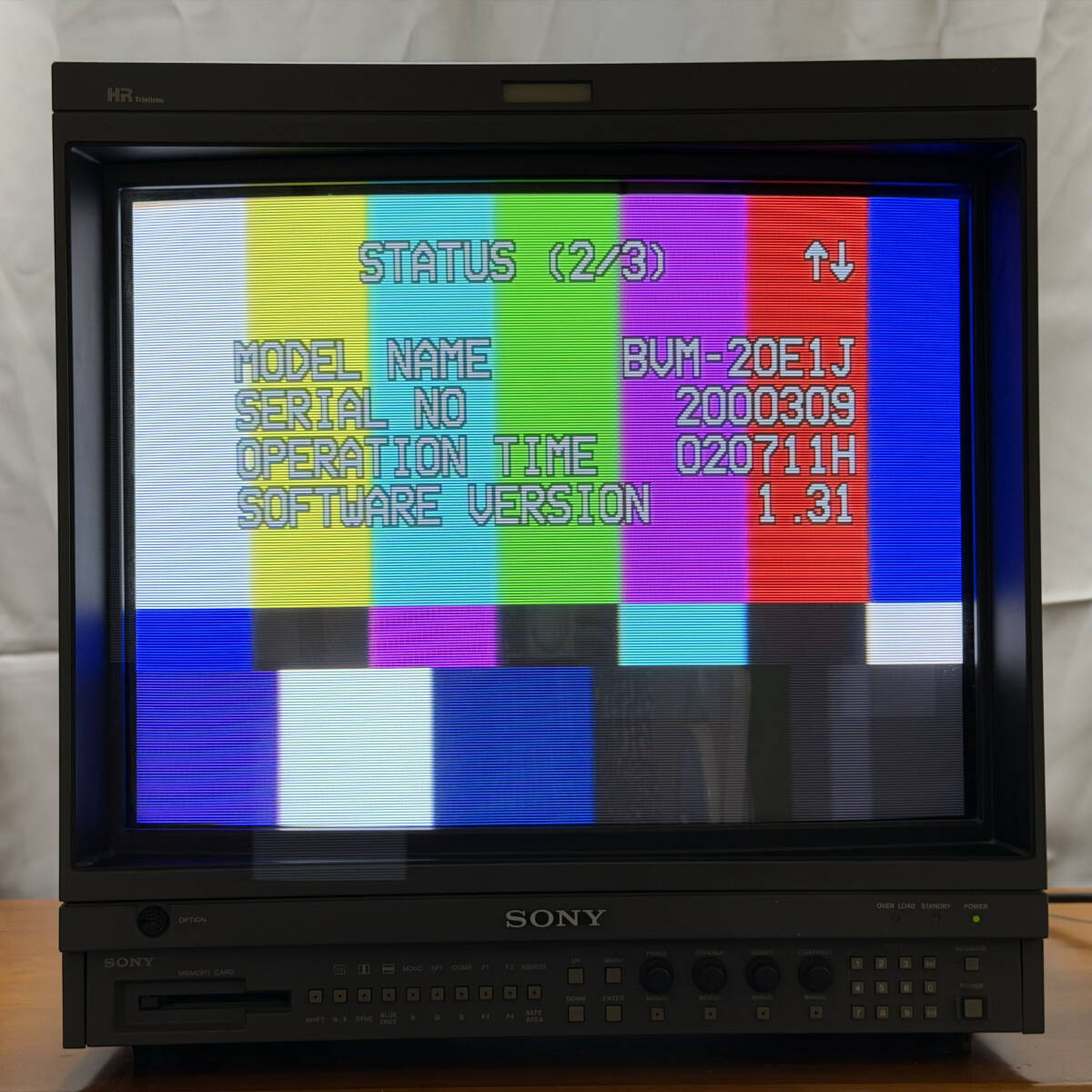 ☆SONY BVM-D24E1WJ・24インチ放送用マルチフォーマットマスター