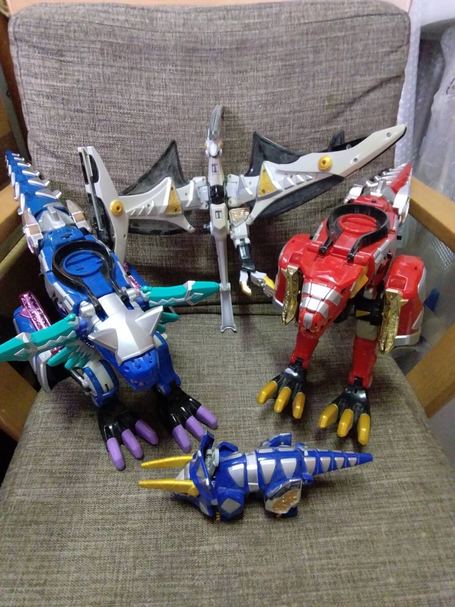 ◇中古 戦隊物 爆竜戦隊アバレンジャー 爆竜合体 DXバクレンオー DX