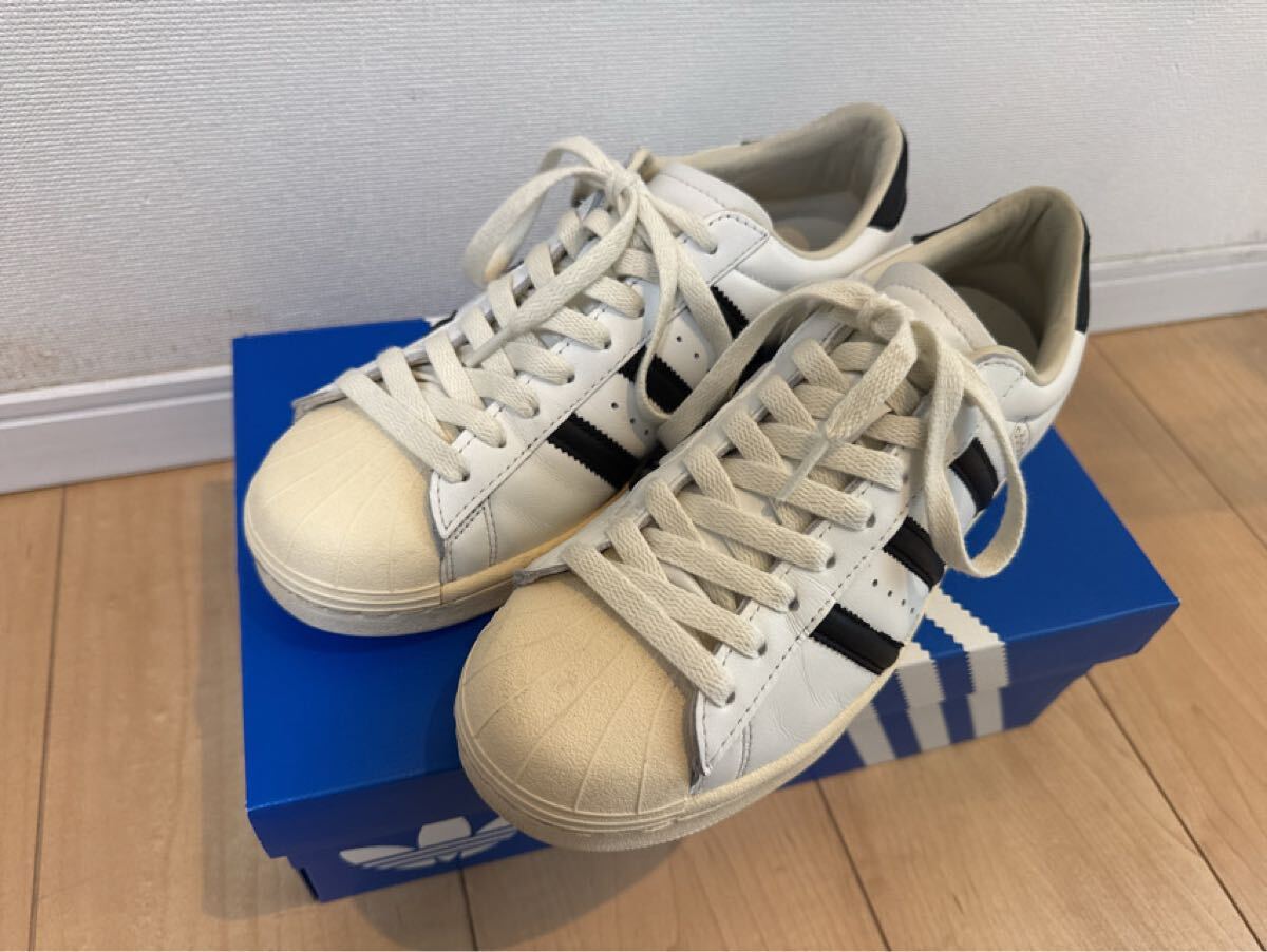 アディダス スーパースター 28.5cm】 adidas SUPERSTAR 80s VINTAGE DX 