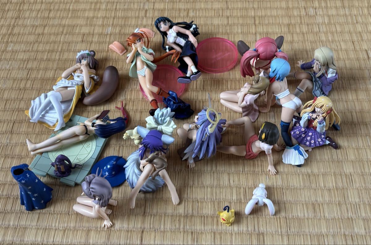 【未開封】デジタルギャルズパラダイス フィギュア すぺ～すとらぶる 全5種類 ジャンク品】デジタルギャルズパラダイス すぺーす☆とらぶる 全5種