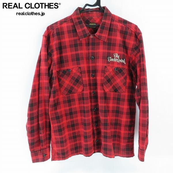 テンダーロイン TENDERLOIN T-PRINT FLANNEL SHT ZEBRA ゼブラ柄シャツ