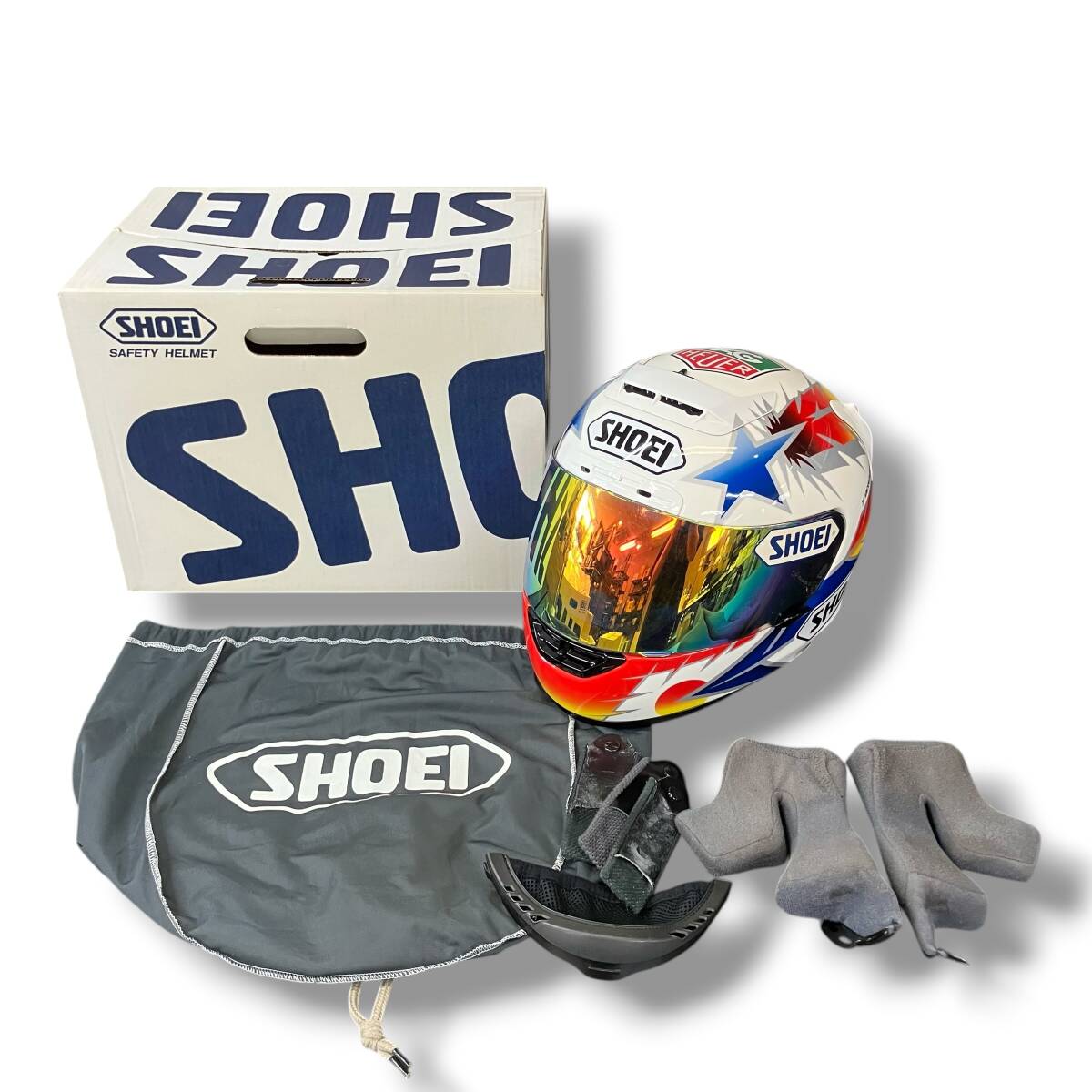 新品】【SHOEI】ショウエイ X-Eleven NORICK94 X-11 ノリック94 阿部
