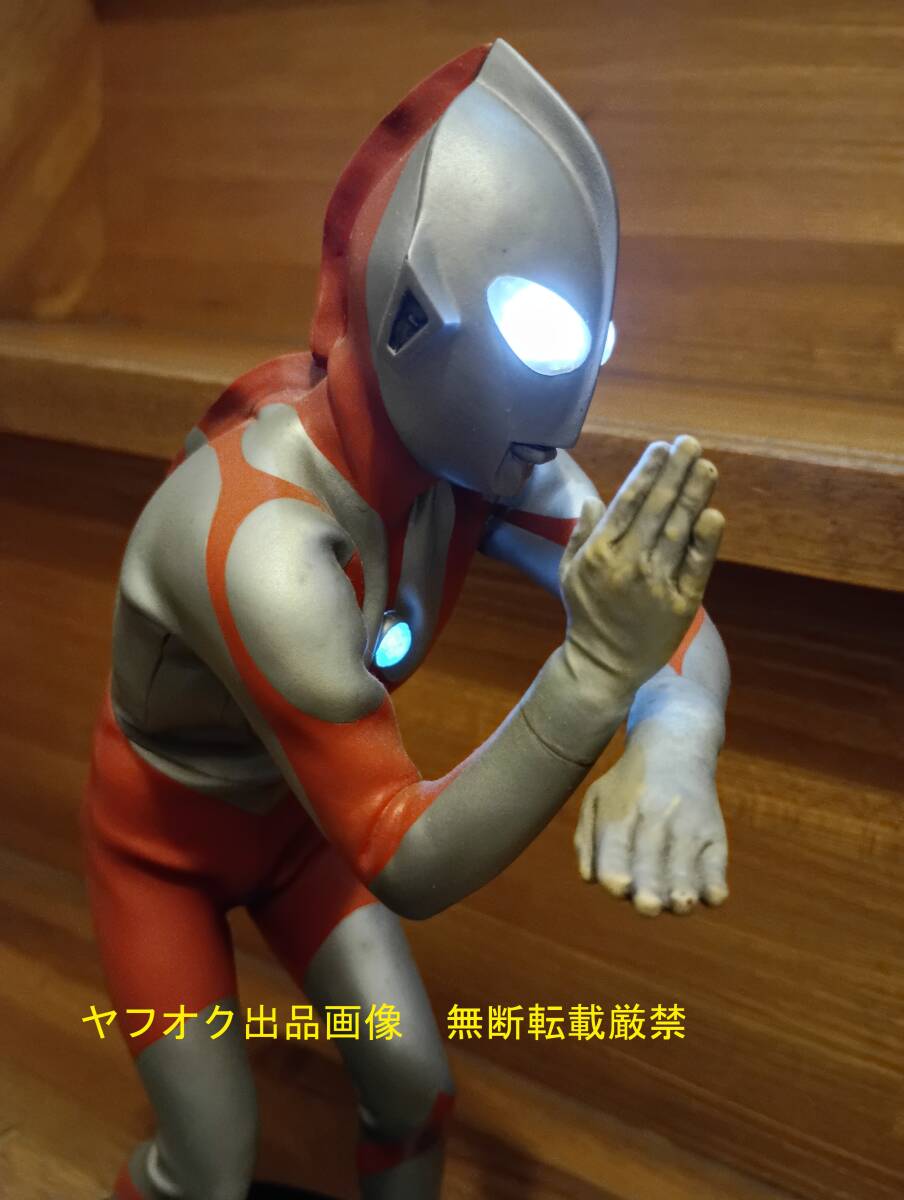 バンプレスト ビッグサイズソフビ ウルトラセブン電飾 検ビリケン商会 ビリケン商会 バンプレスト ビッグサイズソフビ ウルトラセブン改