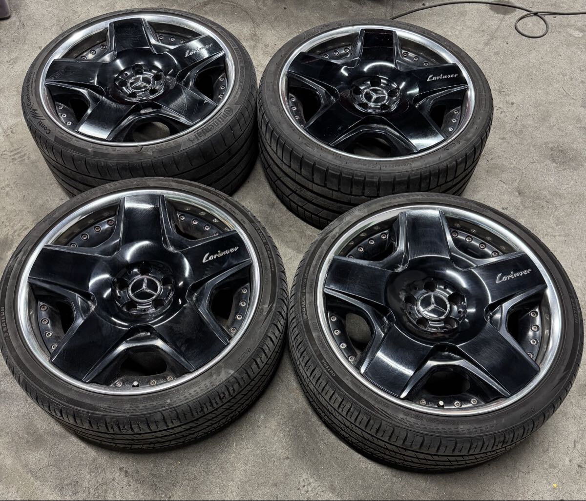 純正Lorinser ロリンザー RS8 21インチホイール9J 10J 245/35 285/30
