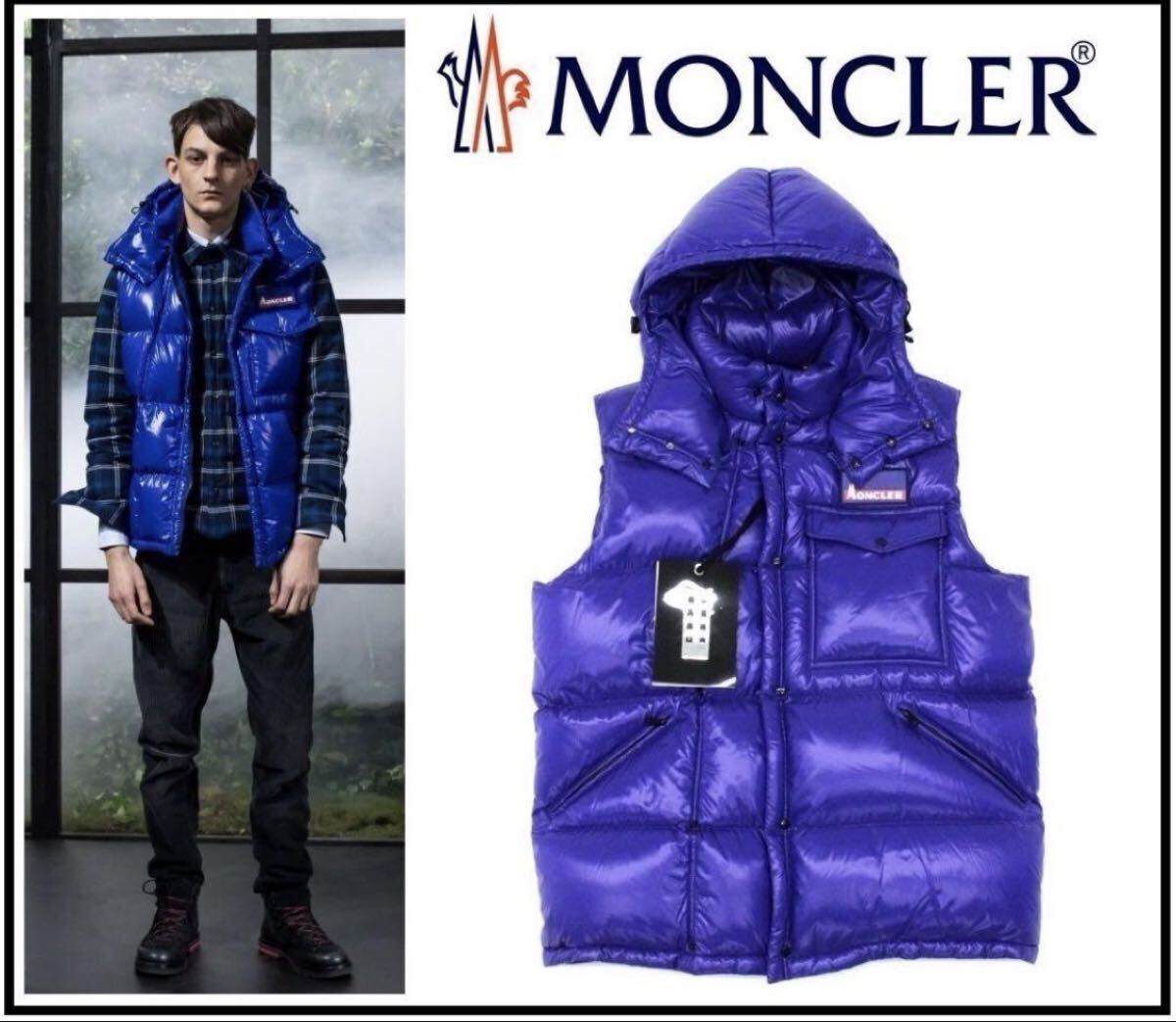 新品】7 Moncler Genius Raptor サイズ1 fragment design 藤原ヒロシ 
