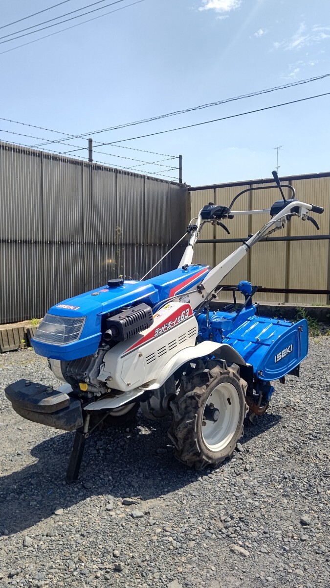 イセキ ランドミニ KC20 ミニ耕運機 管理機 畝立て器、移動輪、抵抗棒