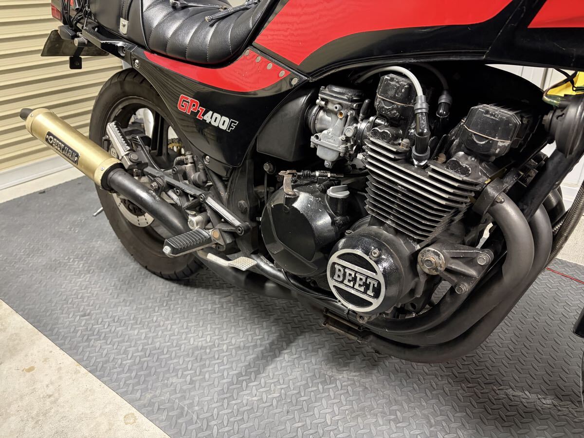 Z400FX BEET バックファイヤー ビート 規制前 当時物 マフラー Z550FX