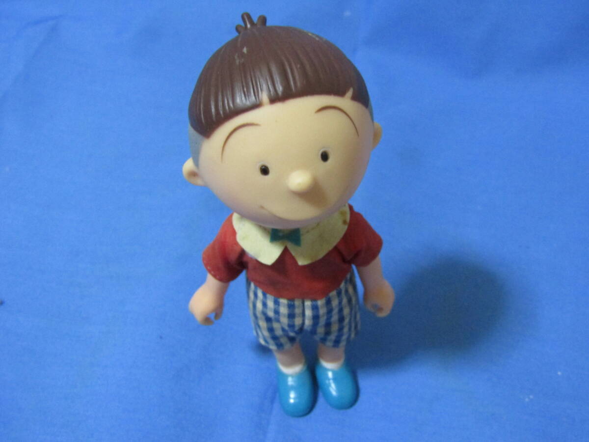 ▽12 当時物 旧タカラ わんぱく タラちゃん ソフビ サザエさん 着せ