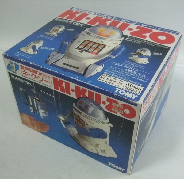TOMY KIKUZO 音声認識ロボット キクゾー 箱付き 昭和レトロ ロボット
