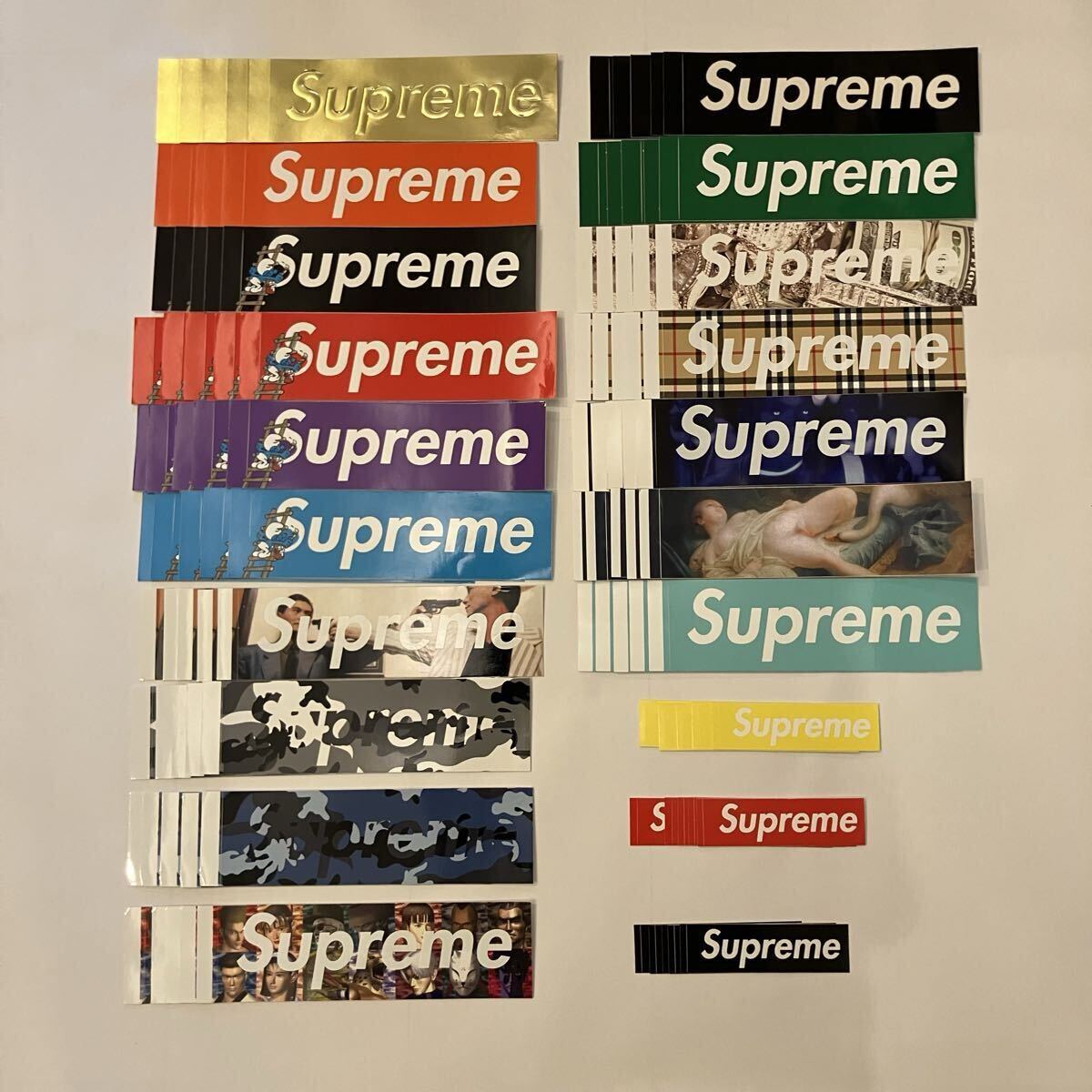 新品】【Supreme Jackson Pollock Box Logo Sticker】シュプリーム