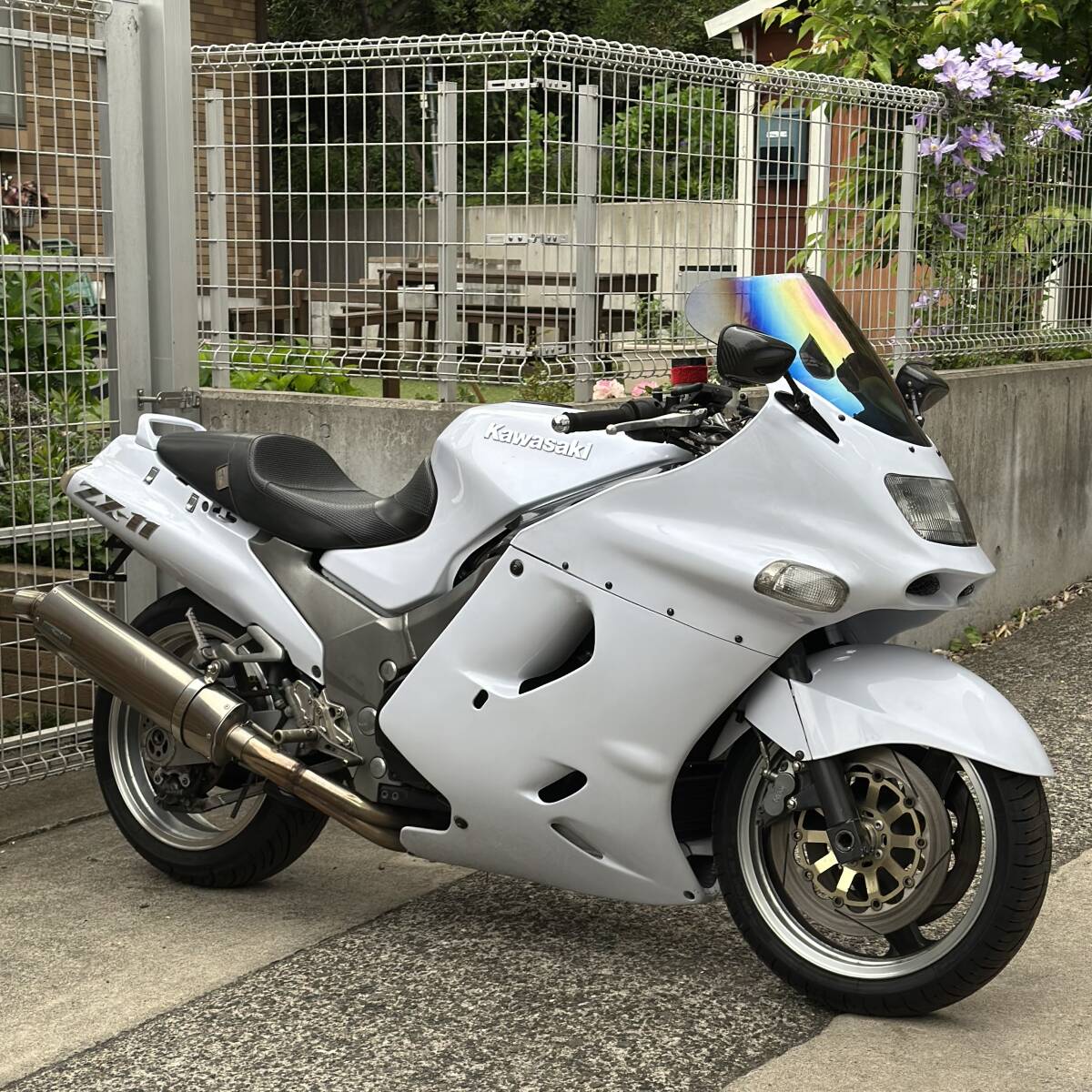 動画あり】 H9年式 カワサキ ZX-11 ZZR1100D バーハン Bステップ
