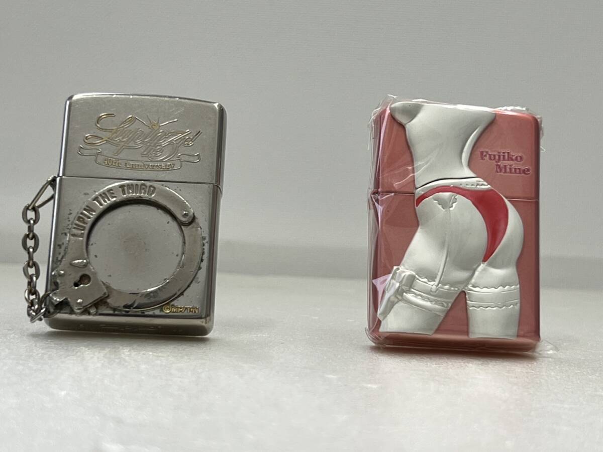 中古】ルパン三世 手錠タイプ ZIPPOライター プレミア品 30周年記念 