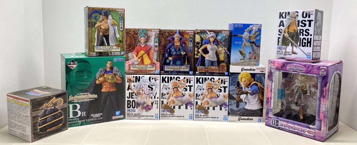 ワンピース フィギュア まとめ売り クロコダイル ドフラミンゴ 