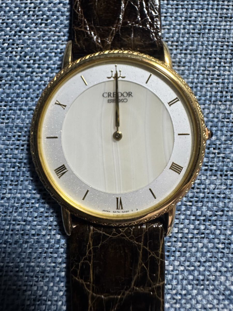 中古】SEIKO セイコー CREDOR クレドール 6020-5070 Cal.6020A 8石