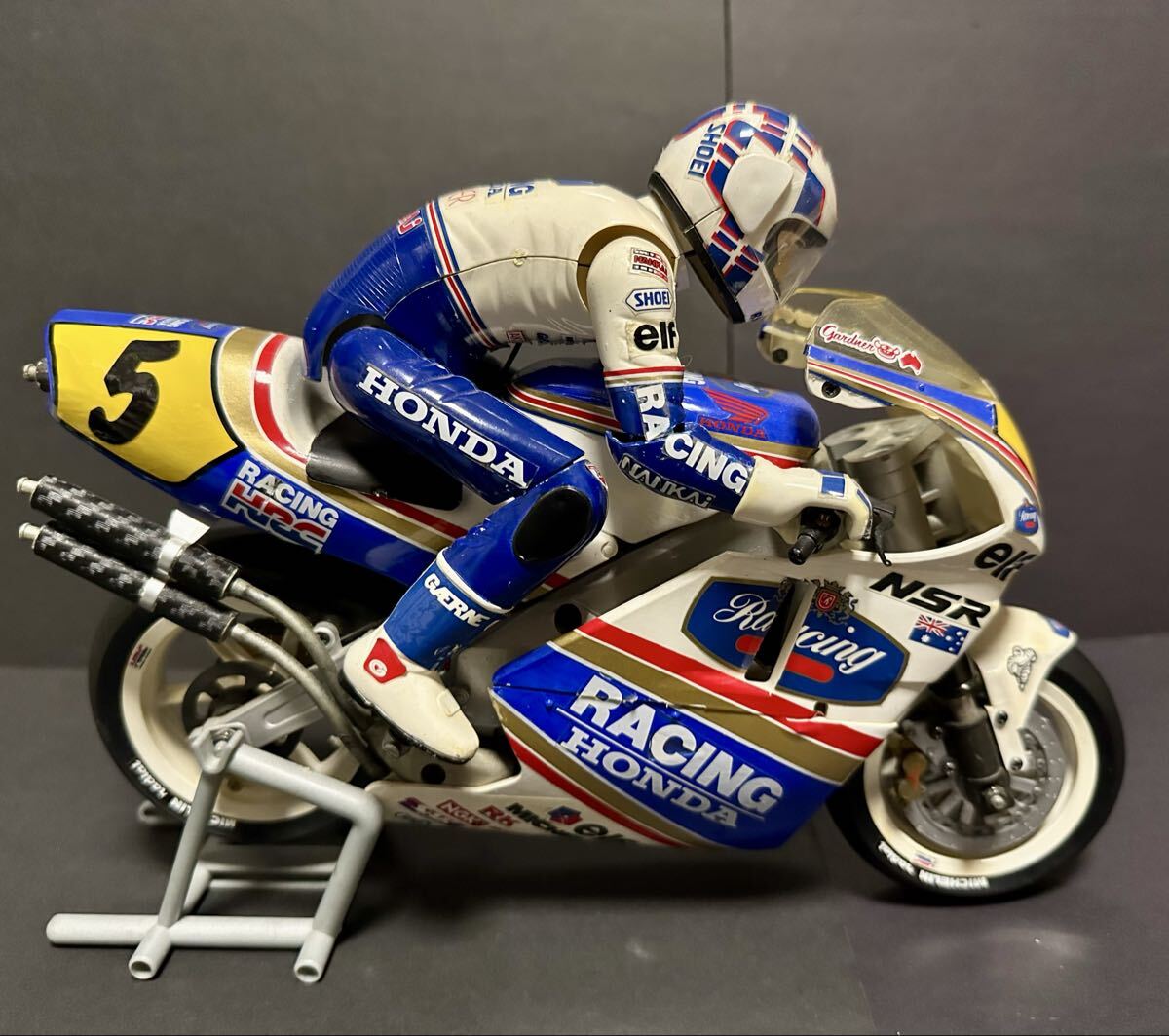 ロスマンズ 革ツナギ 南海部品 レプリカ ワインガードナー ホンダ NSR 