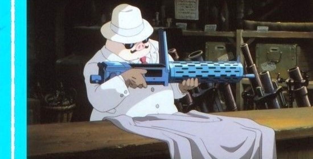 □紅の豚 □PORCO ROSSO (1992) □宮崎駿 □森山周一郎 □ポルコ