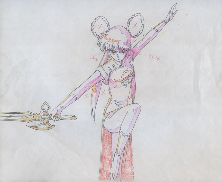 背景付セル画 魔物ハンター妖子 の落札情報詳細 - Yahoo!オークション