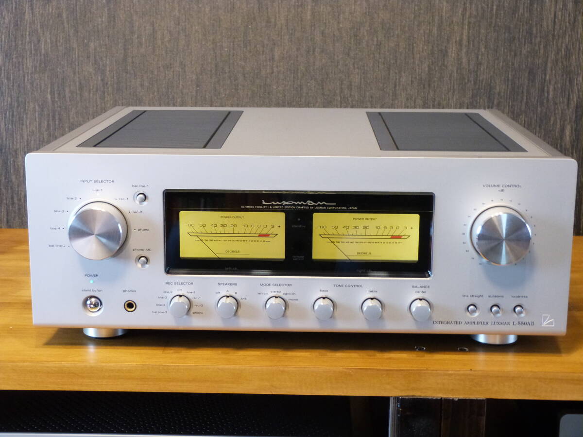 中古】ラックスマン LUXMAN SQ5B 管球式プリメインアンプ X'tal入力