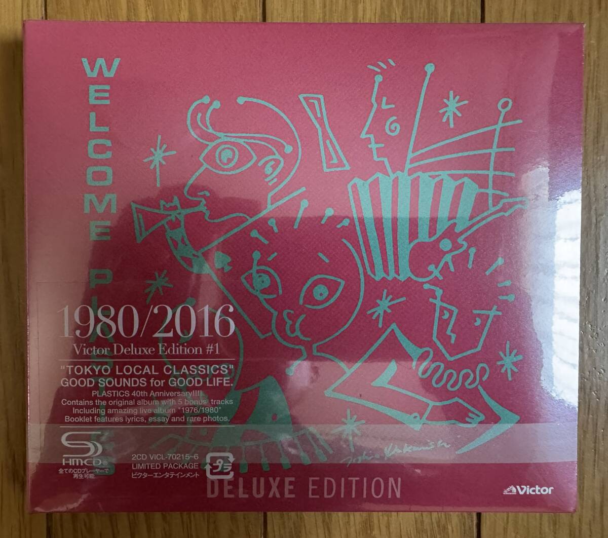 中古】Plastics プラスチックス Welcome Back / 立花ハジメ 中西俊夫