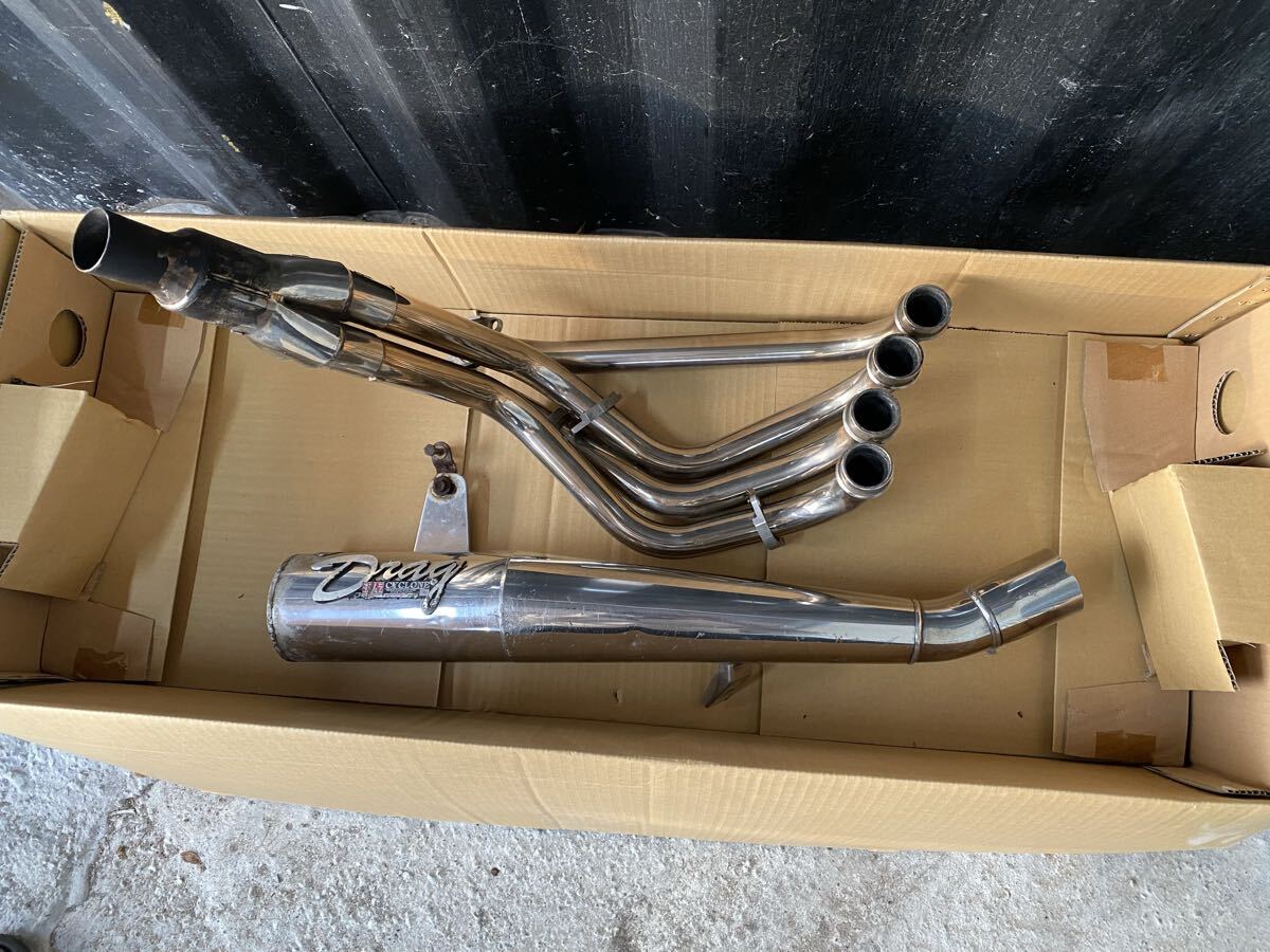 当時物 GSX400S カタナ400 GK77A ヨシムラ ドラッグサイクロン