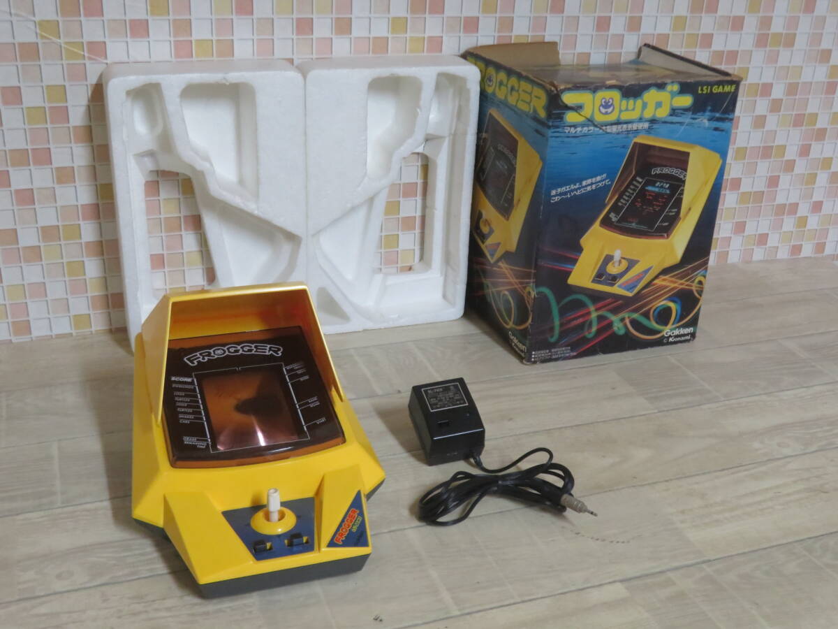 レトロ☆動作品☆学研 フロッガー☆LSIゲーム☆Gakken FROGGER☆LSI