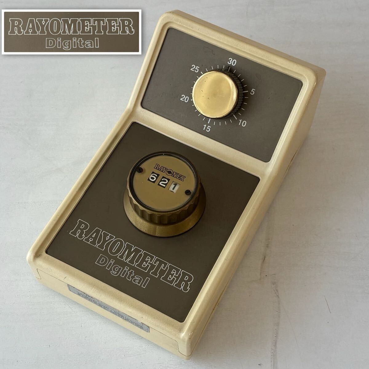 RAYONEX RAYOMETER Digital TYPE RD B レヨメーター 波動測定器 バイオ