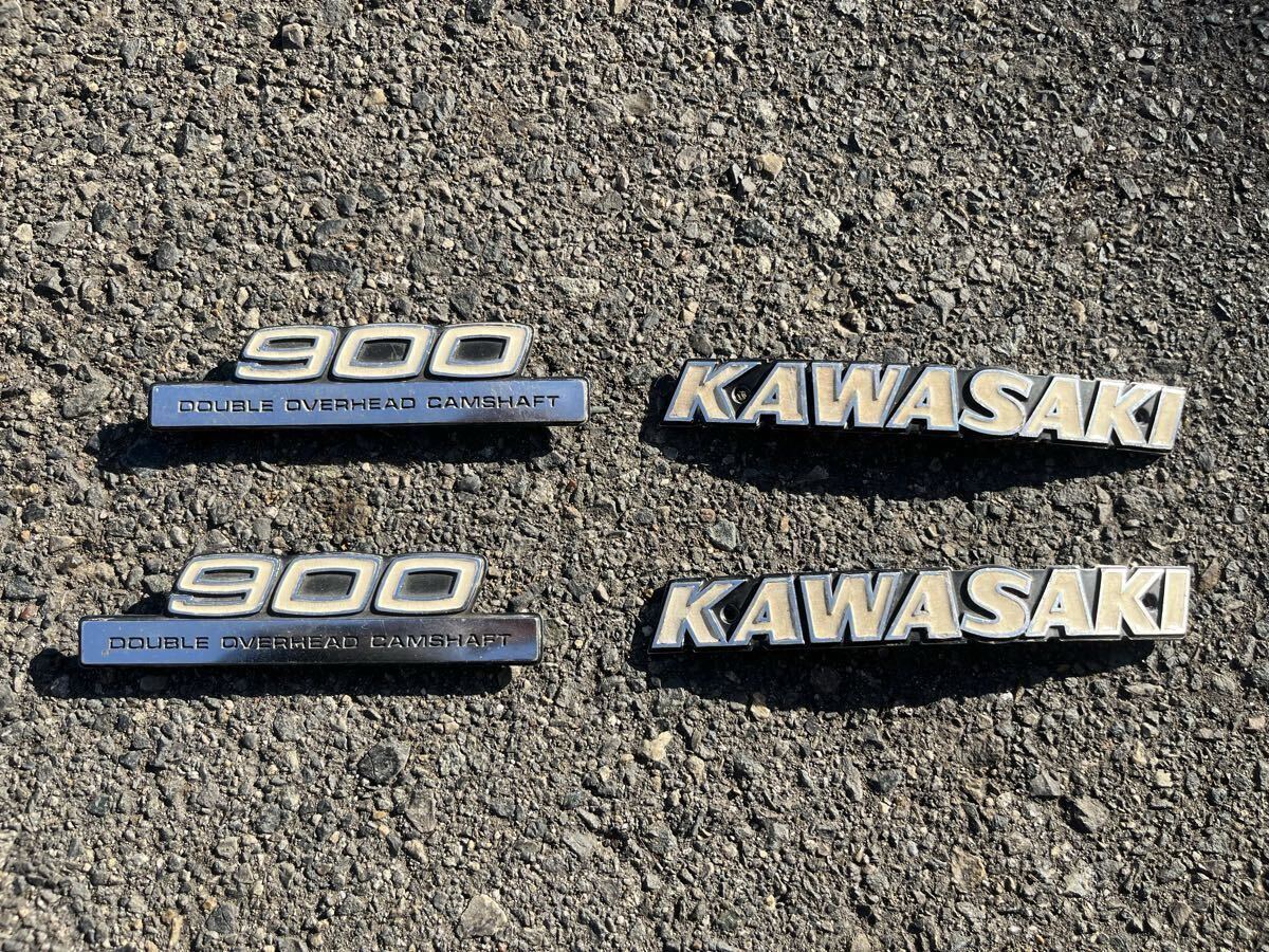 kawasaki Z250FT 純正 サイドカバー 左右セット エンブレム付き Z250A