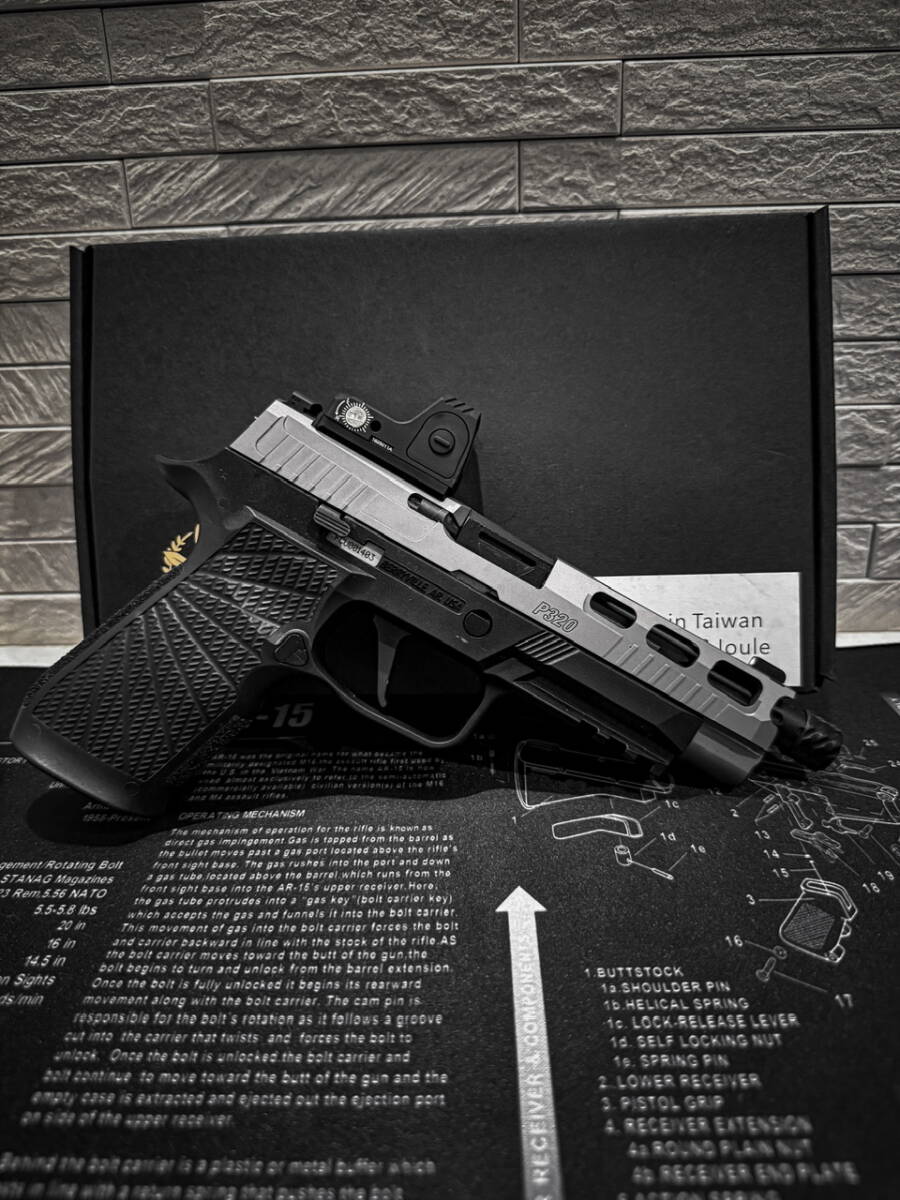 ◇マルシン ルガーP08 8インチ SMG モデルガン 未発火◇Luger Pistol P