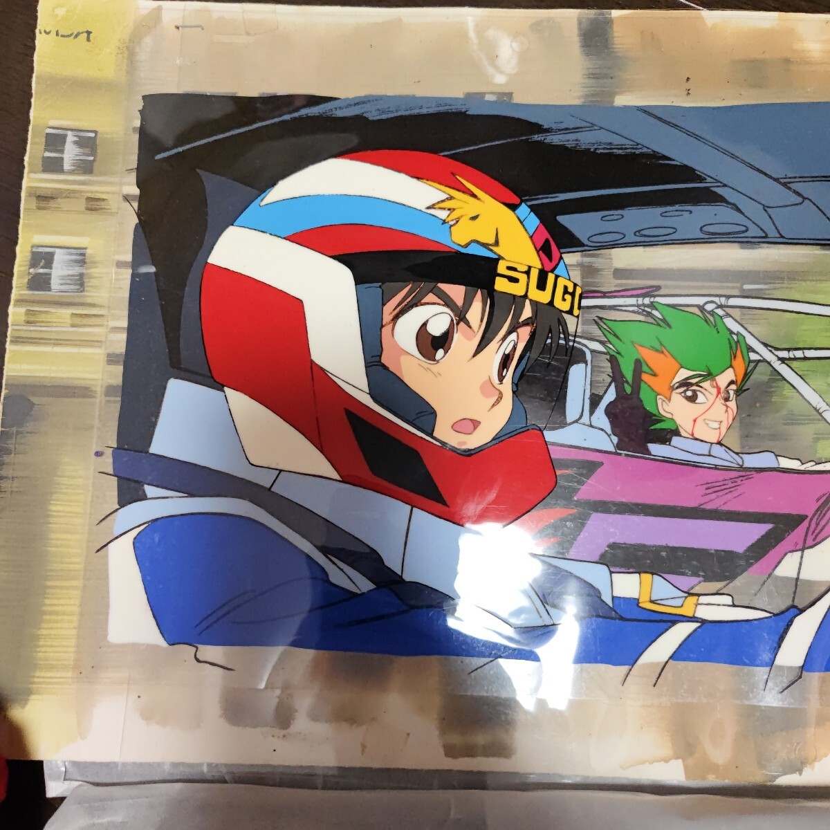 アニメ制作に使用された物】新世紀GPXサイバーフォーミュラ セル画
