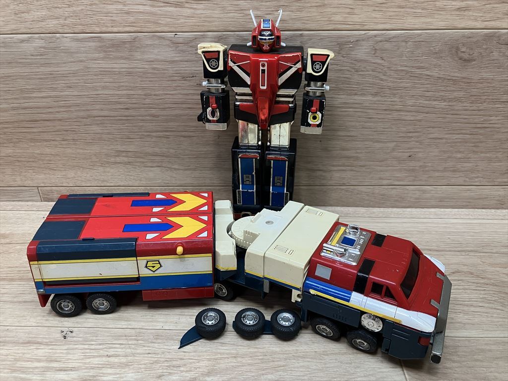 【当時物】光戦隊マスクマン DXギャラクシーロボ（バンダイ 1987年製） 倉庫品／未使用】未使用！ バンダイ 光戦隊マスクマン ギャラクシー