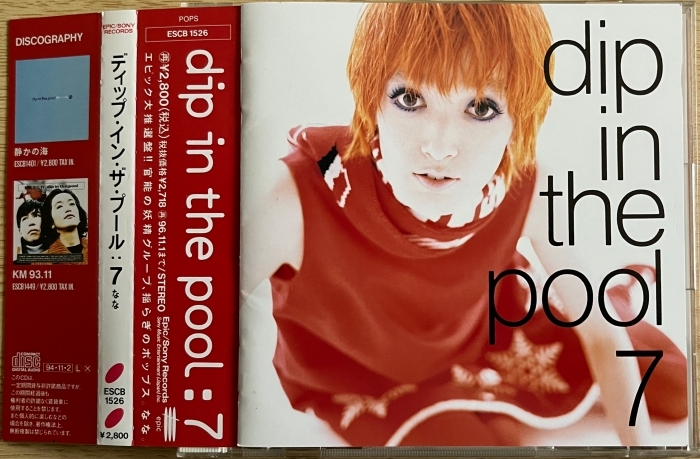 dip in the pool 10パレッツ 甲田益也子 LPレコード