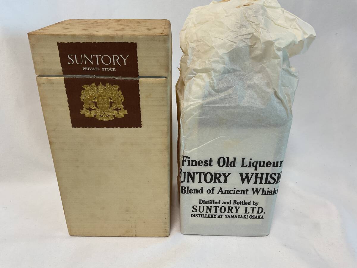 ☆SUNTORY（サントリー） 誠 陶器ボトル 関西興銀40周年記念 720ml