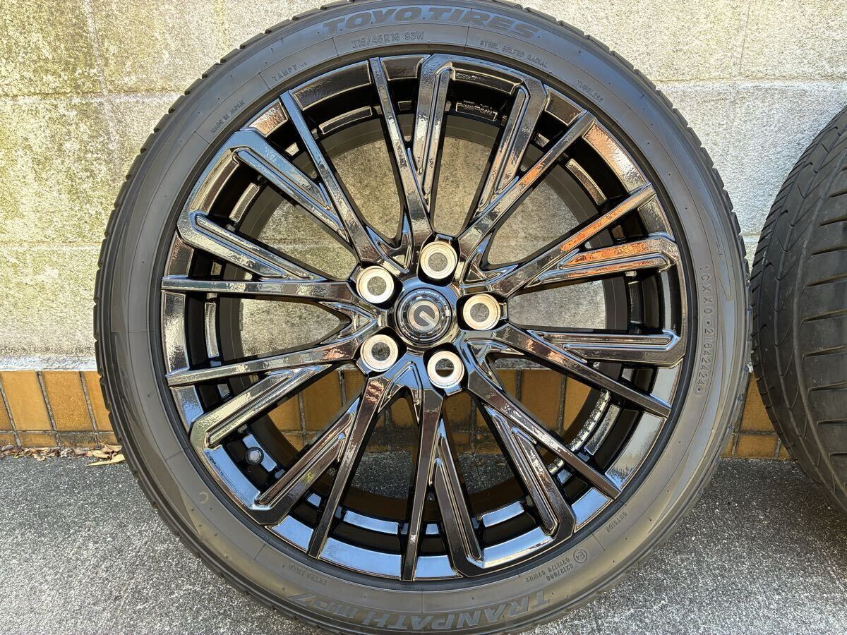 トヨタ純正 60ハリアー純正 ハイグロ 18インチ 80ヴォクシー ノア 純正