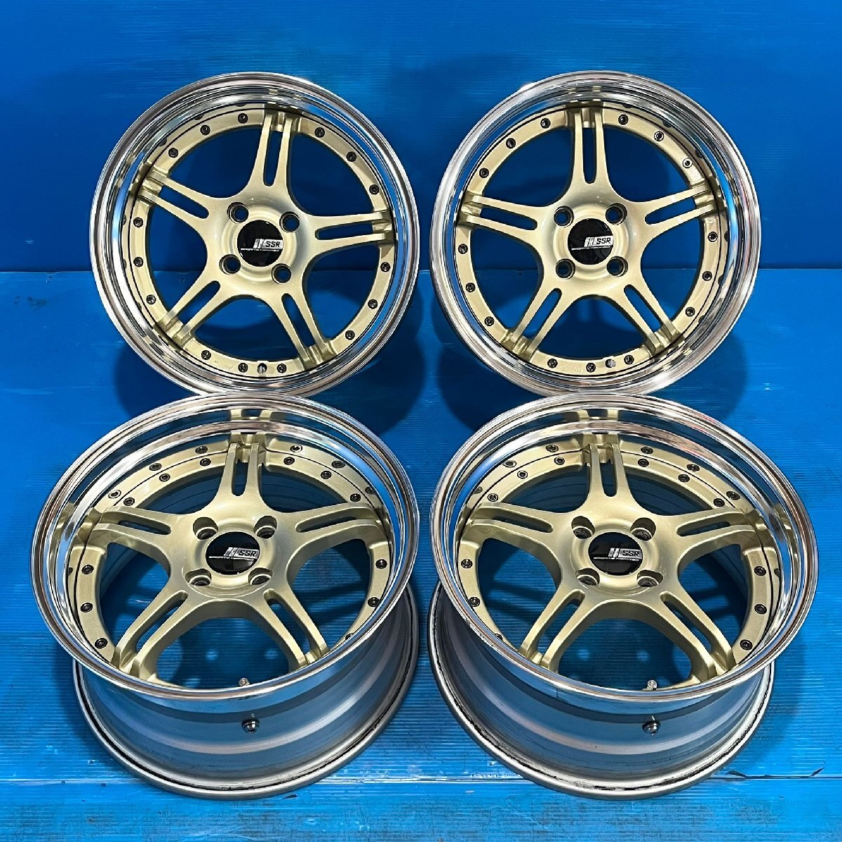 SSR プロフェッサーSP1 希少サイズ8J 9J 18インチ タイヤ新品同様品