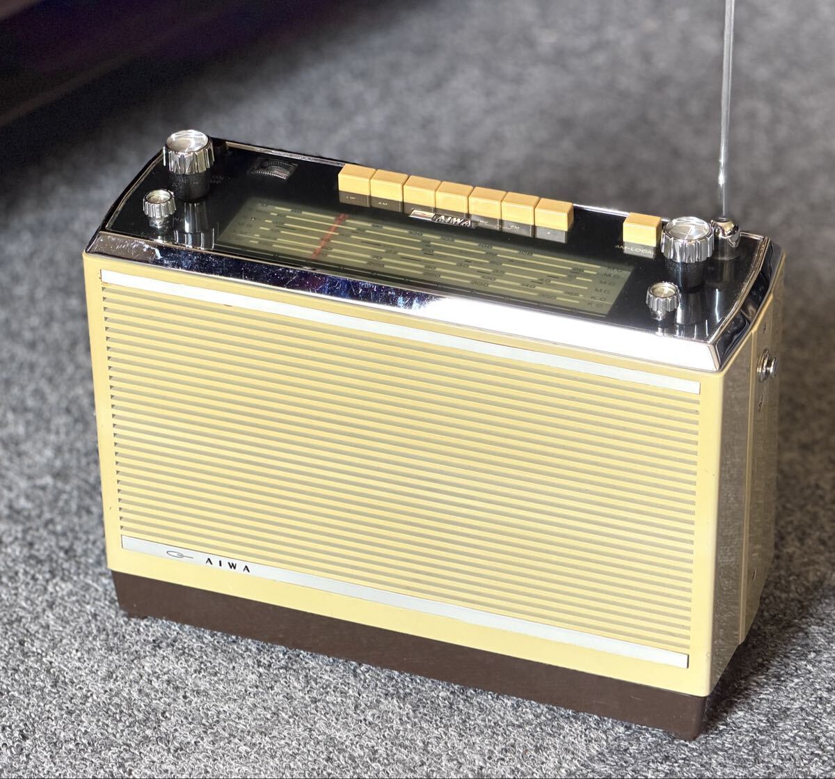 【激レア】昭和レトロ　アンティーク　トランジスタラジオ SONY】TR-727 vintage 7 transistor radio 7石 トランジスタ ラジオ