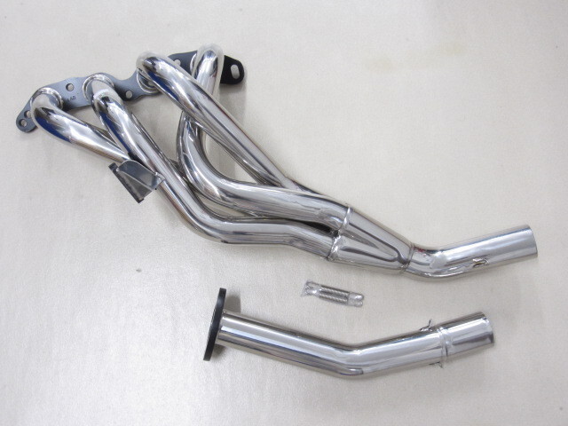 シルクロード社製K6A(NA)用等長エキマニ シルクロード製 K6Aエンジン NA用 ステンレス製エキマニ 美品 アルト
