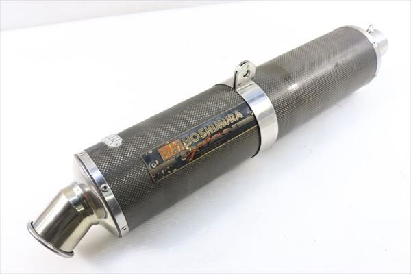 中古】CB400SF NC42 ヨシムラ チタン フルエキ マフラー サイレンサー